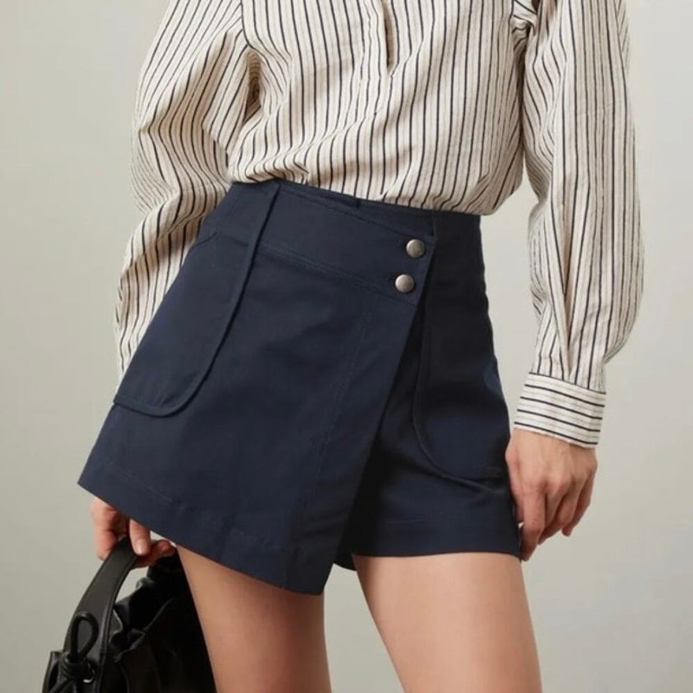 Derek Lam Navy Skort Size 42 (US 6)